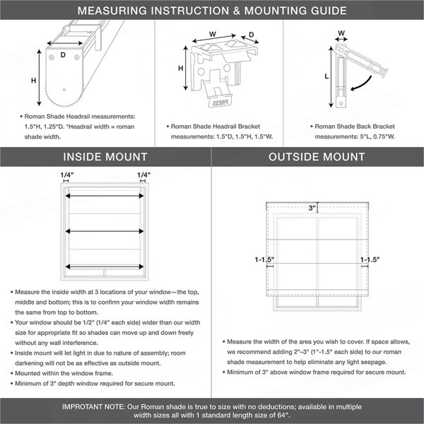 Product Dimensions
