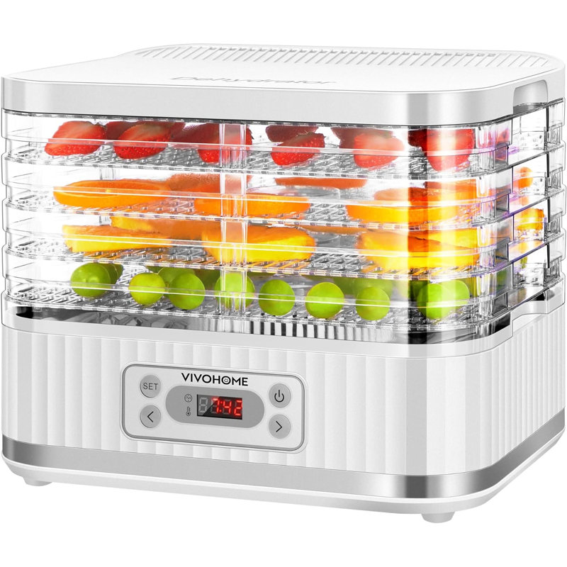 Déshydrateur d'aliments 400 watts Specstar, Blanc