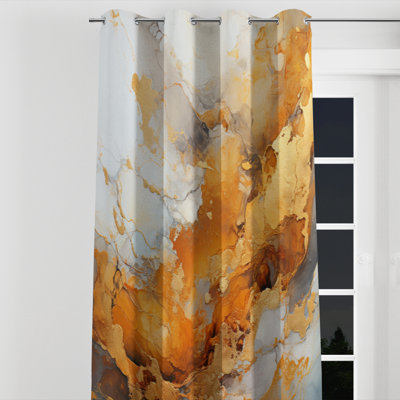 Avinoam - Traditional Velvet Grommet Curtain - Room Darkening - 1 panel