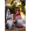 Fabric Gnome Table Sitter - Set of 6 - 3.3 x 2.8 x 6.7"H - Multi