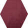 Latitude Run® Solid Color Hexagon Shape Area Rugs Cranberry