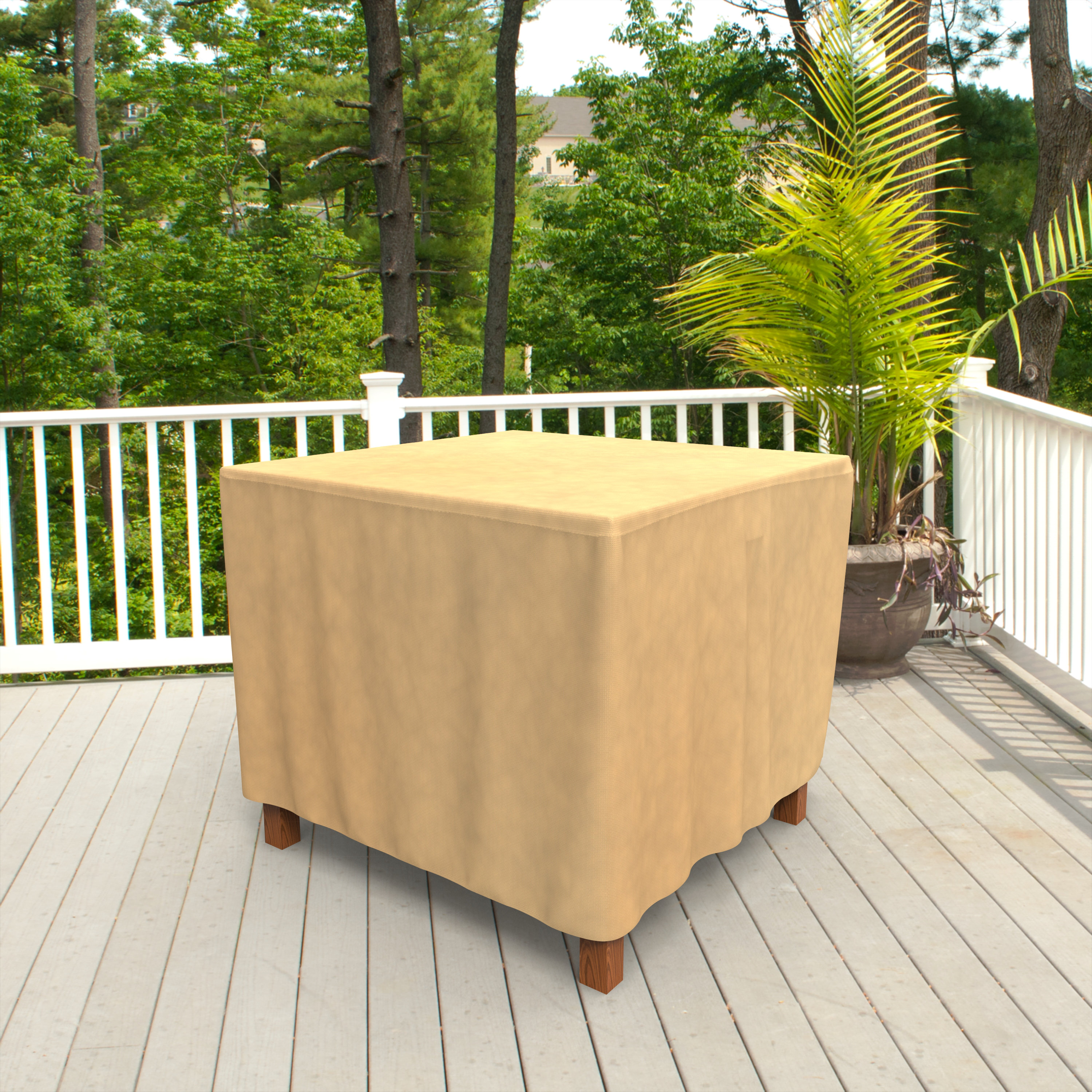 Arlmont & Co. Jared Square Patio Table Cover & Reviews Wayfair