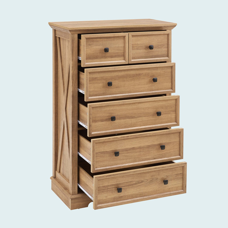 Commode 6 tiroirs, Oak