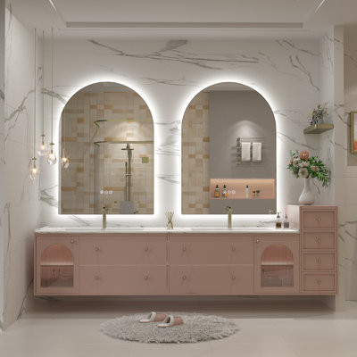 Aevar LED Lighted Wall Mirror