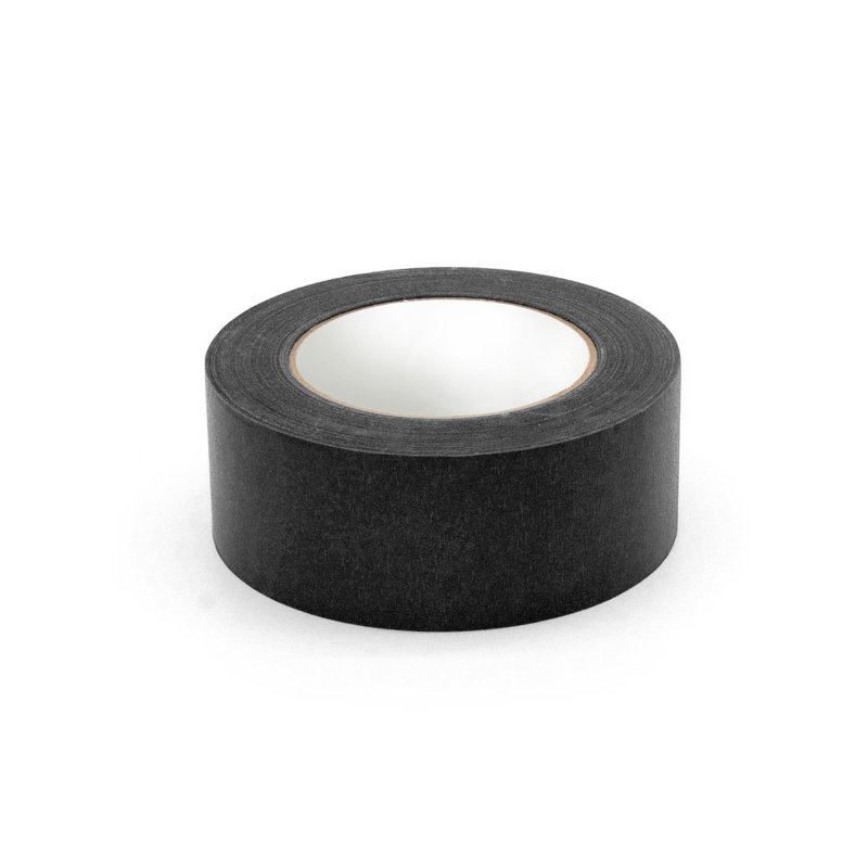 FHC BKT2 SGS Black Masking Tape 2" x 180 ft Roll