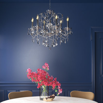 Monroe 6 - Light Dimmable Classic / Traditional Chandelier