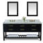 Ensemble de meuble-lavabo double 72 "avec miroir Elizabeth-331651680-331651682-331651683