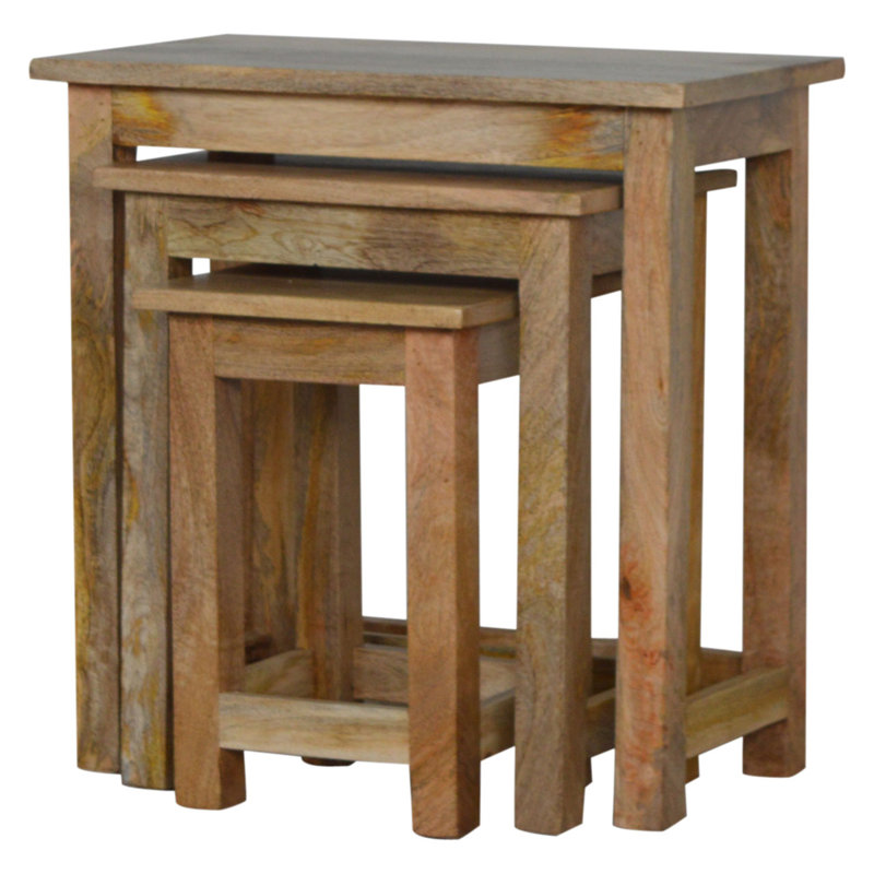 Counter Stool with Solid Wood Frame