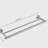 Stylish 23.6'' Towel Bar Wall Mounting - Stainless Steel, For Bathroom, Bedroom, Laundry Room, Kitchen Quick Install Magnet Mount Construction, Simple-1060038393