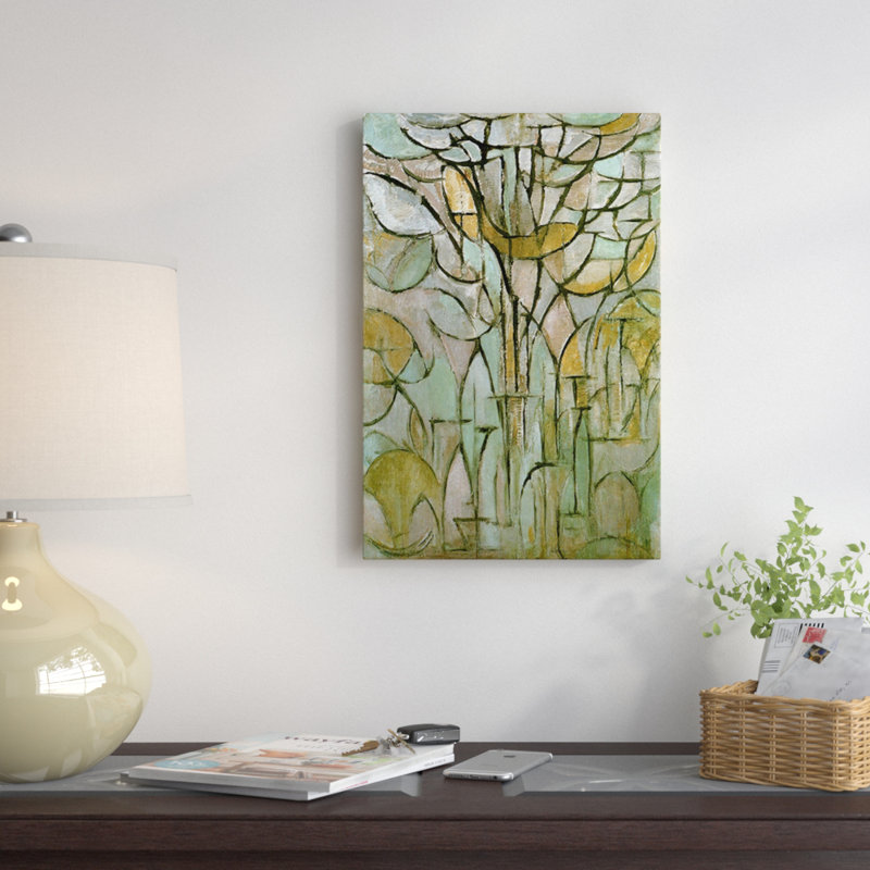 " Tree, 1912 " by Piet Mondrian, Canvas, 60" H x 40" W x 1.5" D