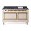 ILVE Nostalgie II Noblesse 60 in Dual Fuel Range, 9 Burner, Griddle-828848909-828848942