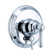 Opulence Pressure Balance Trim Kit and Treysta Cartridge for Valve only Diverter on Valve