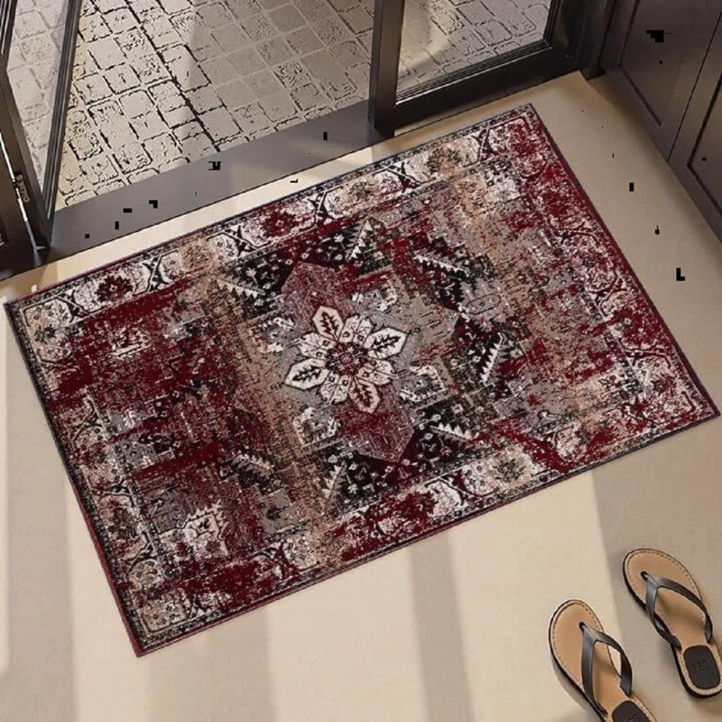 Indoor Doormat, 60cm W x 110cm L, Black
