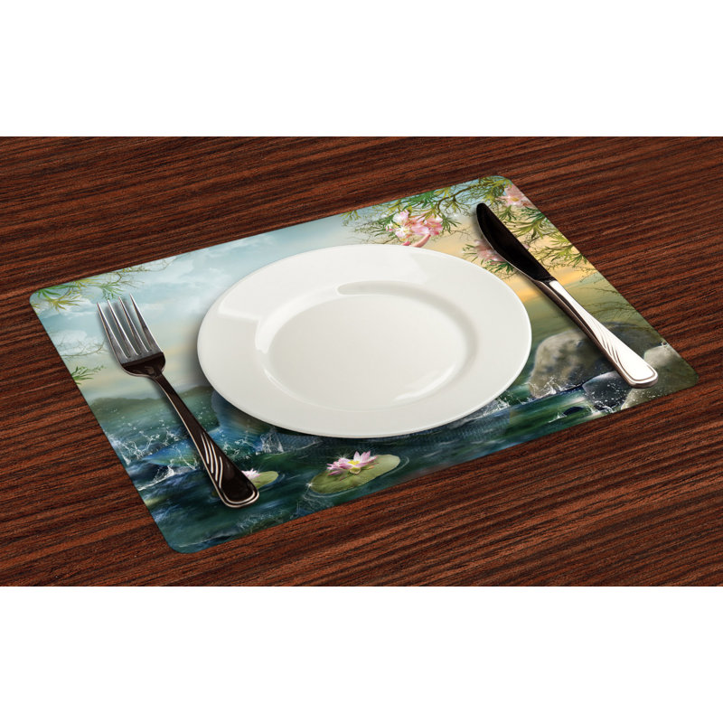 Ensemble de napperon 18,5 po Mermaid