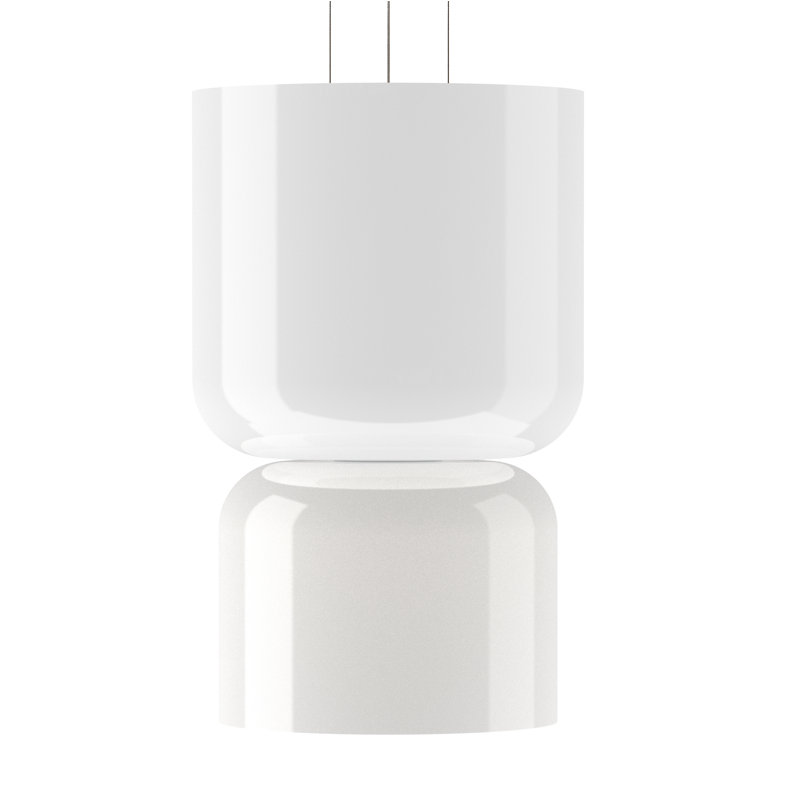 Luminaire suspendu géométrique à 2 lumières Totem
