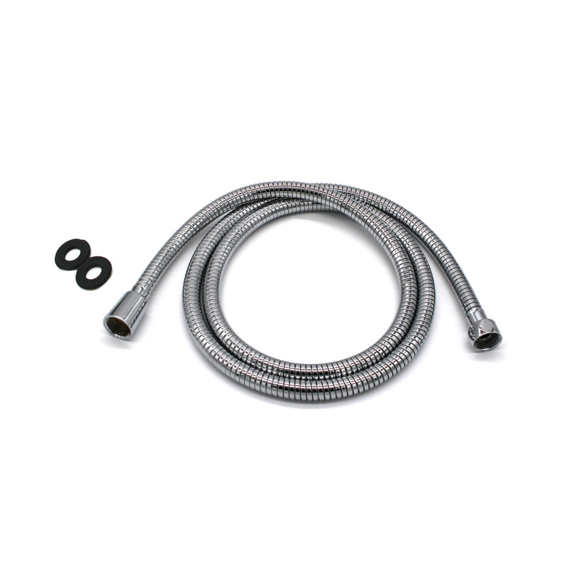 60" Reach Handheld Shower Hose, Polished Chrome
