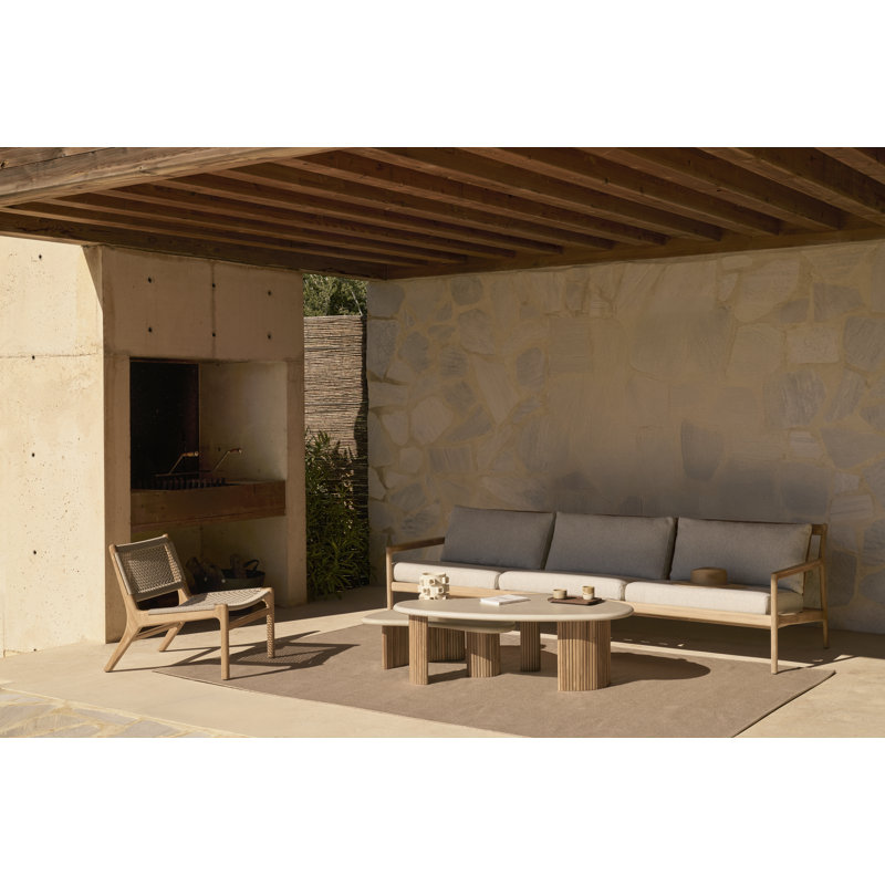 Boomerang Outdoor Teak Coffee Table