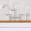 Hailey Vintage III Plus Bridge Faucet with Long Traditional Swivel Spout Lever Handles and Solid Side Spray-1579783122-1484518392