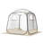Pop up Sports Tent, 72x72 in Clear Bubble Tent for 2-4 Persons, Waterproof Outdoor Pod with Floor Mat & Top Cover, Garden Igloo Dome Tents Camping Shelter for Events Fishing Cheering