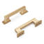Poignée à poignées de la collection Brownstone - poignées d'armoire de centre à centre de 3 po et de 3/4 po bronze - Quincaillerie transitionnelle pour tiroirs et armoires-116818158-116818155