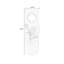Art mural en bois manufacturé brun et blanc-118565748