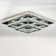 Zaina Square Large-size Glamourous Crystal LED Flush Mount