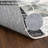 Modern Machine Washable Foldable Rug with Rubber Backing Non-Slip Mat for Living Room Bedroom Living Room-271926341