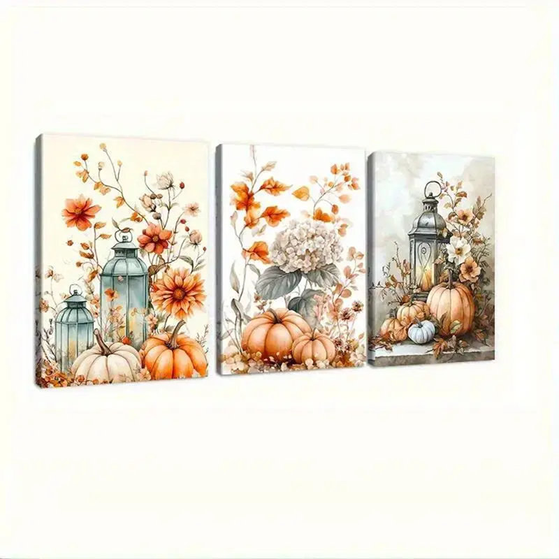 3 Piece Wrapped Canvas Print