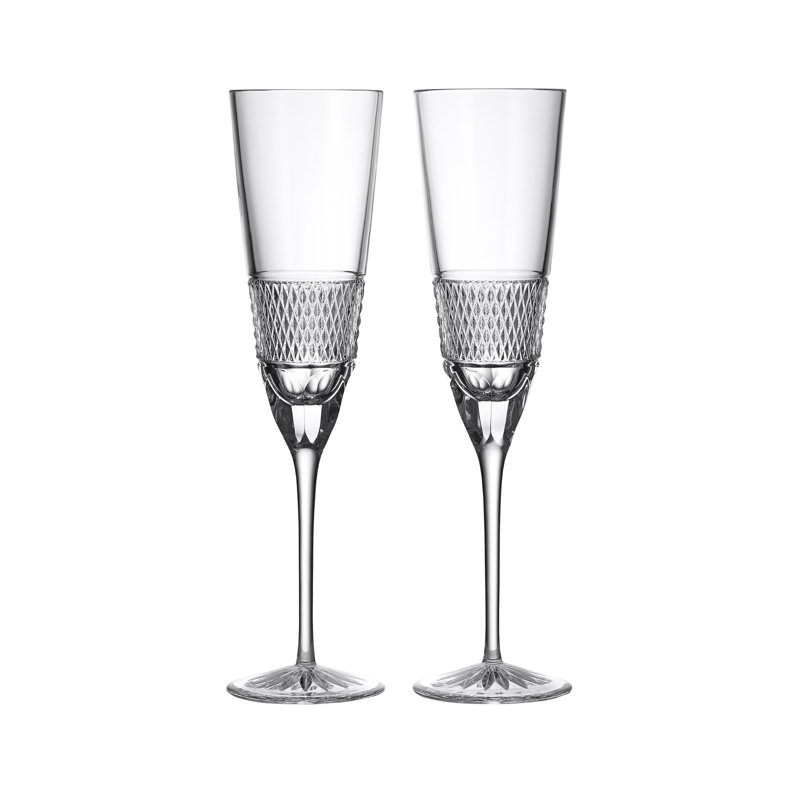 Waterford Mastercraft Copper Coast Flute 9Oz, Set Of 2