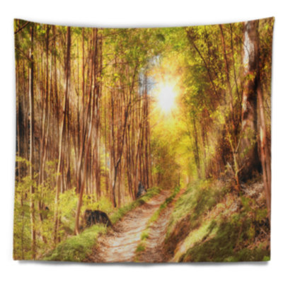 Photographie paysage automne au danemark tapisserie