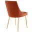 Chaises de salle à manger en velours Modway Viscount Performance-850900308