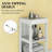 Narrow Bathroom Storage Cabinet