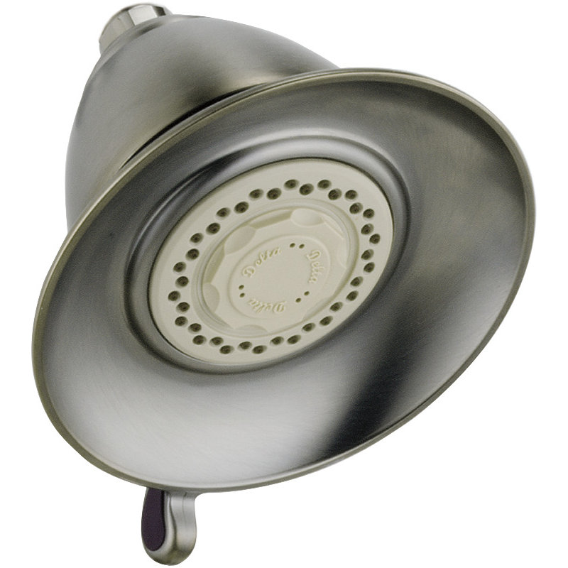Pomme de douche 2,5 GPM Universal Showering components, Acier inoxydable Brilliance