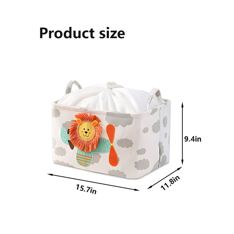 Panier de rangement multifonctionnel, H 15,7 po x l 9,4 po x P 9,4 po