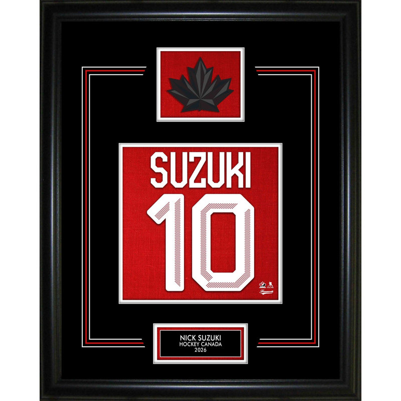 Nick Nicki Jersey numéro 16 x 20 de Hockey Canada 2026