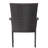 Littleton PE Wicker Stacking Chair,1pc-1038010615