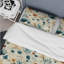Ensemble de housse de couette Boho Blue Rhododendron Retreat Flowers-1095568684