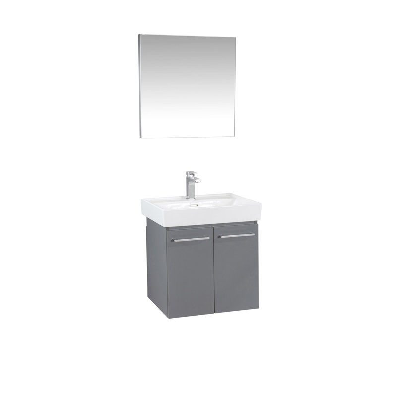 Meuble-lavabo simple 580 mm Addisynn