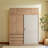 Simple Walnut Colour Closet-112112421