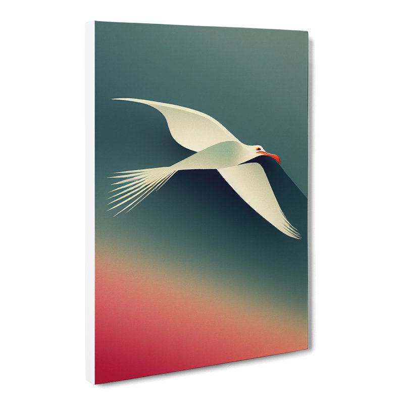 Seagull Abstract Vol.3 - Wrapped Canvas, 50cm H x 35cm W x 3cm D