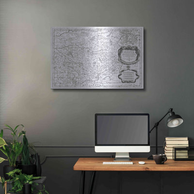" Antiquarian Map I " by Vision Studio