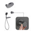 Système de douche complet à inverseur avec valve brute-101942545