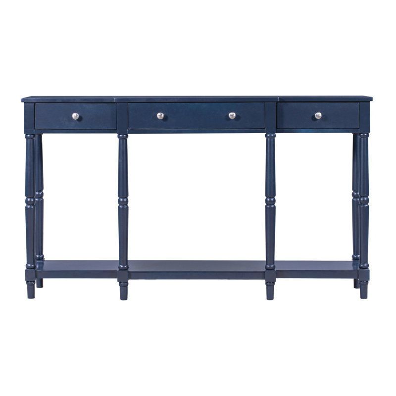 Adaan Console Table, Navy, Navy