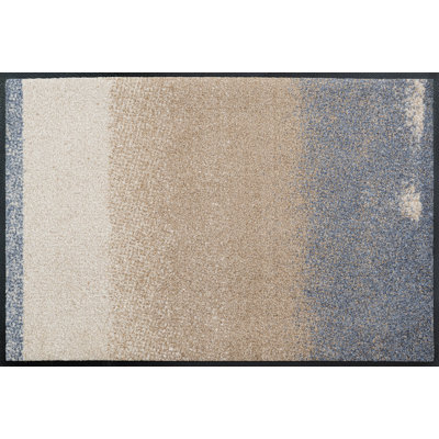 Non-Slip Abstract No Holiday Doormat