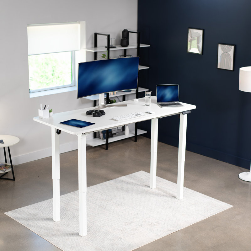 VIVO Electric 71” x 30” Standing Desk, White