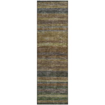 Premium Machine Washable Marasco AMF1639 Stripes Rug