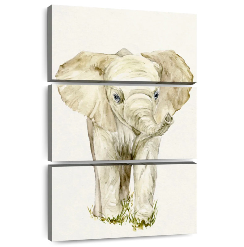 Brampt bébé éléphant I, 74" H x 48" W