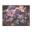 Minuit mauve iris sérénité dévoilé - iris, art mural sur bois de pin naturel-377595242