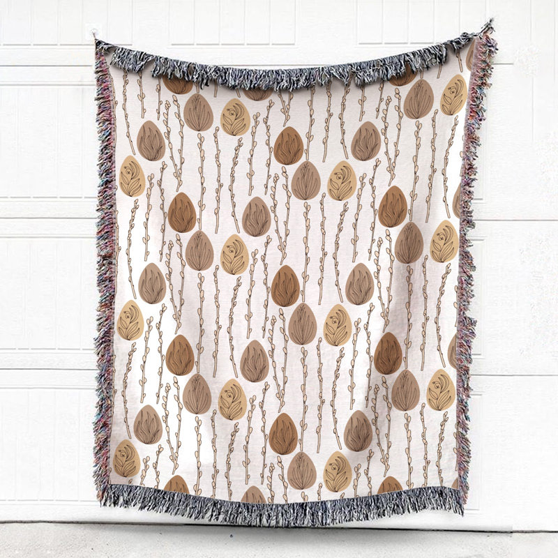 Polyester Throw, 50" W x 60" L