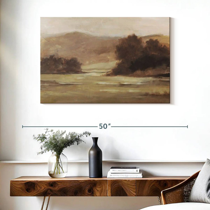 Alvord Mute Landscape I, H 26 po x l 39 po